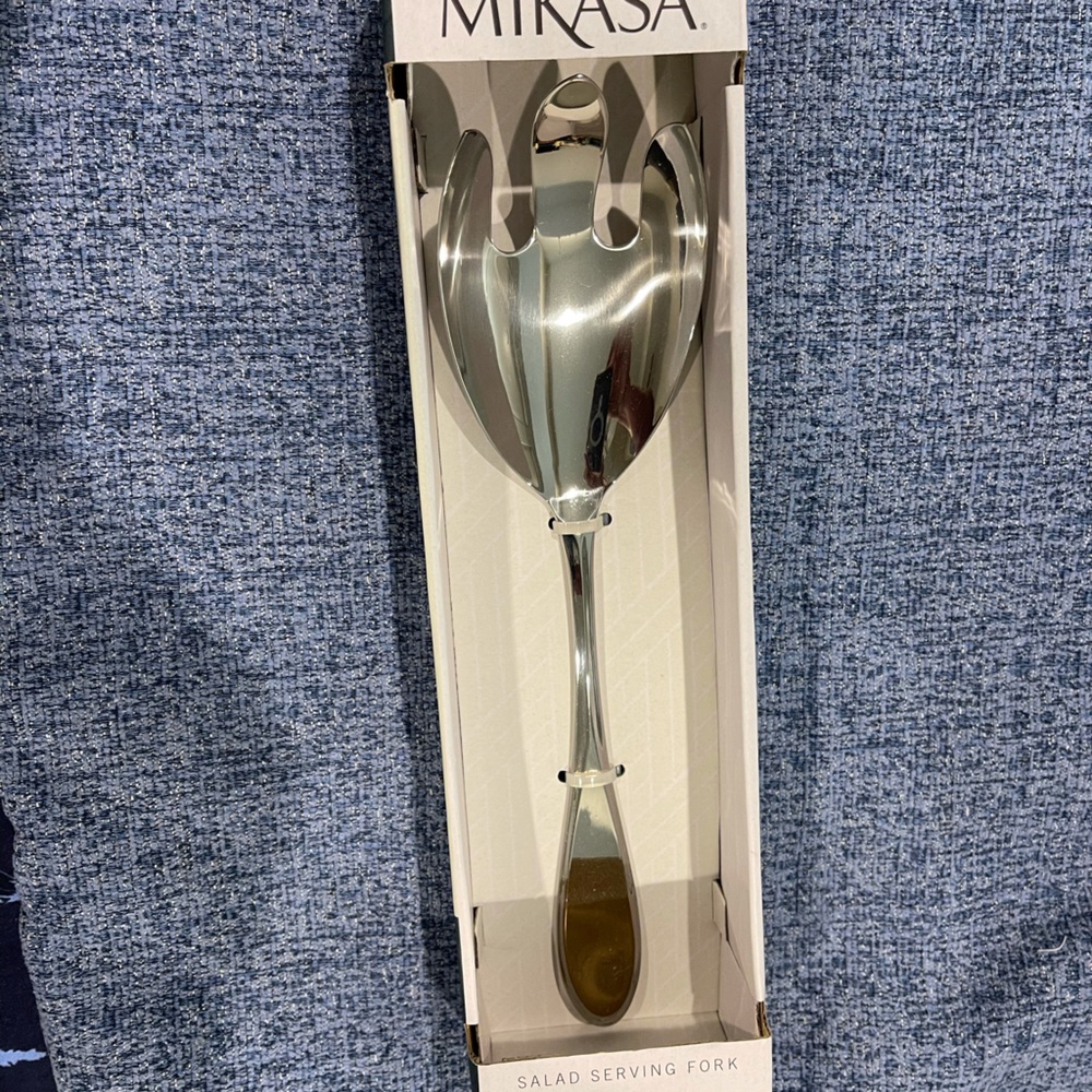 MIKASA Bravo Stainless Steel Salad Serving Fork